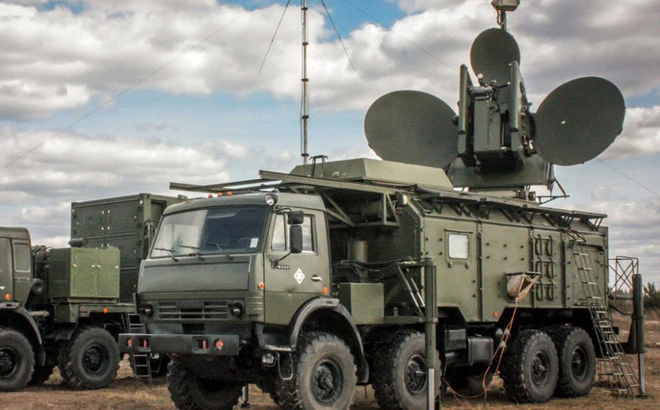 Hệ thống tác chiến điện tử Krasukha-4 của Nga. Ảnh: Avia-pro.
