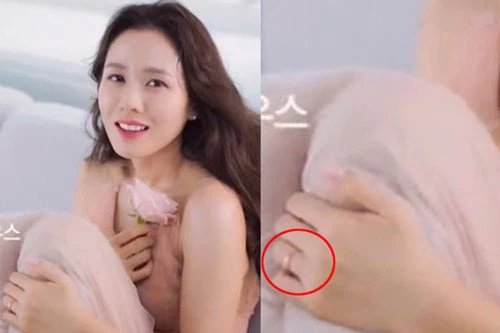 Chiếc nhẫn mà Son Ye Jin đeo trong đoạn quảng cáo mới...