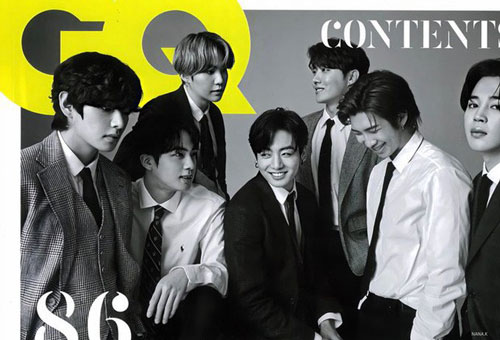 Dàn nam thần tượng BTS hoá quý ông lịch lãm trên bìa tạp chí