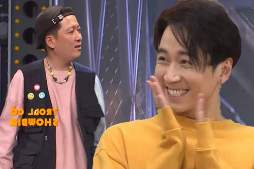 Chúc "thí sinh" Trường Giang làm nên chuyện tại Rap Việt, Karik tự đăng tự cười "không nhặt được mồm"