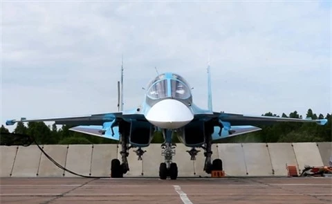 Cong bo thoi diem giao Su-34M nang cap cho Khong quan Nga