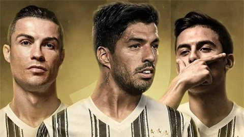 Đạt thỏa thuận cá nhân với Juventus, Suarez sắp làm đồng đội với Ronaldo