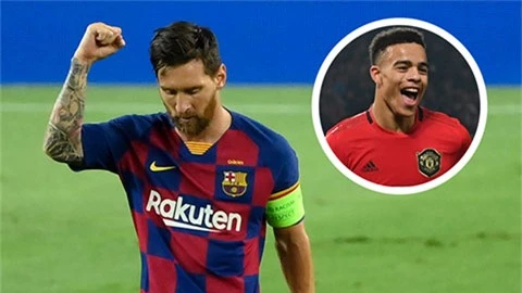 Greenwood háo hức so tài với Messi ở Ngoại hạng Anh