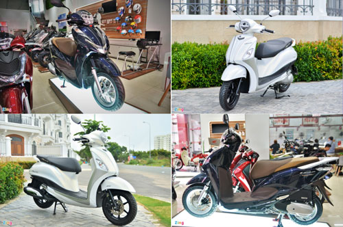 Mua xe ga nữ 125cc, lựa chọn Yamaha Grande hay Honda Lead?