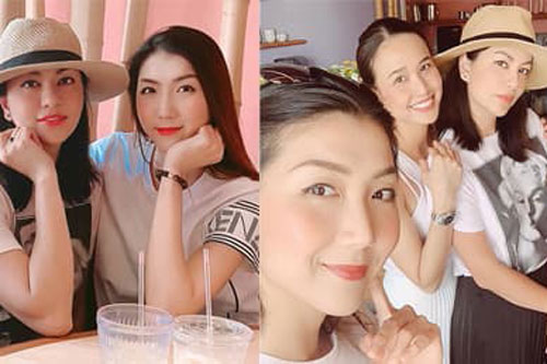 Cựu người mẫu Ngọc Thúy hội ngộ cùng Ngọc Quyên, Dương Mỹ Linh tại Mỹ