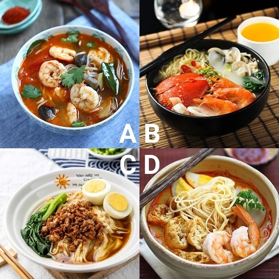 Bạn chọn bát mỳ nào?