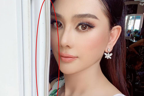 Photoshop lộ liễu đến mức bất chấp như Lâm Khánh Chi: Miễn chị đẹp là được, cửa cong vòng đến mấy cũng kệ!