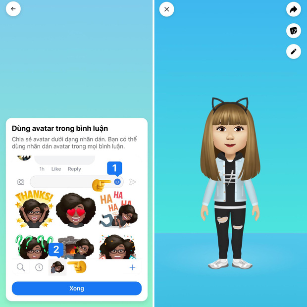 Facebook Avatar đang “làm mưa, làm gió” tại Việt Nam có gì thú vị?