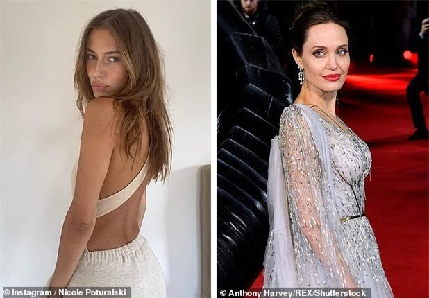 'Chân dài’ 27 tuổi nghi hẹn hò với Brad Pitt có ngoại hình giống Angelina Jolie - ảnh 6