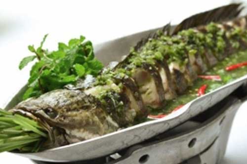 Cách làm món cá lóc hấp sả thơm ngon
