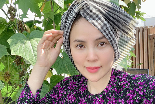 Vườn cây trái tại biệt thự 1.200 m2 của hoa hậu Phương Lê