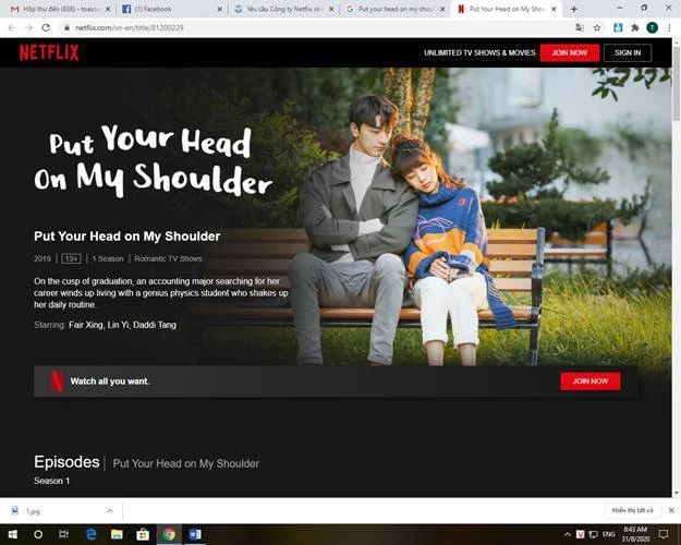 Hiện nay, Netflix đã gỡ bỏ đoạn trong phim “Put your head on my shoulder” (Gửi thời thanh xuân ấm áp của chúng ta) vi phạm về chủ quyền Việt Nam.