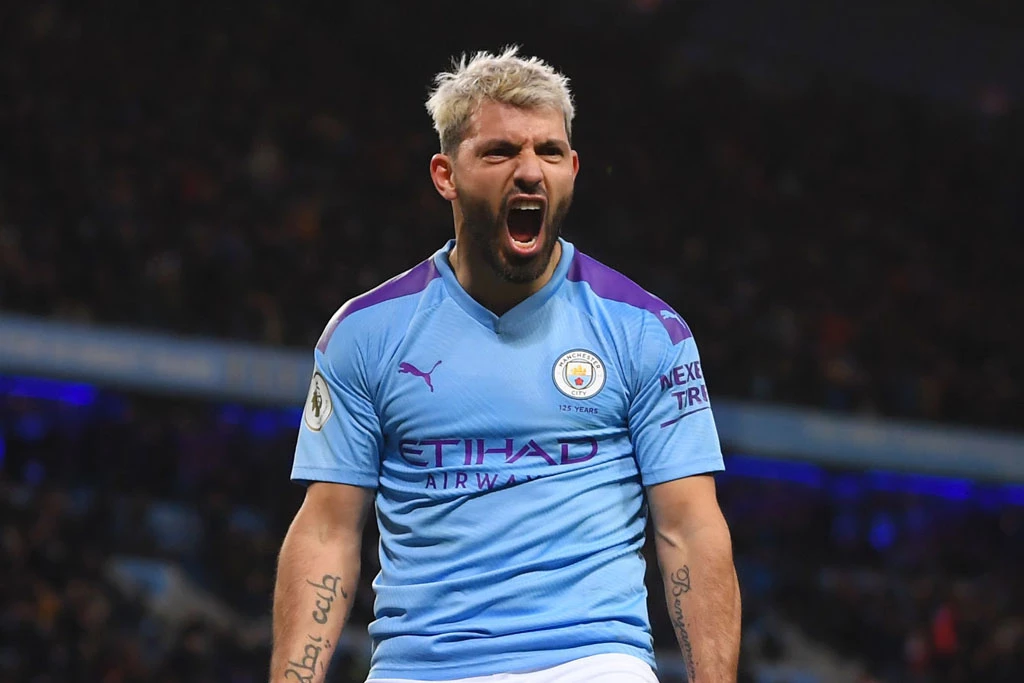 Tiền đạo: Sergio Aguero.