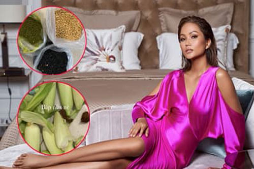 Hoa hậu H'Hen Niê khoe được mẹ 'tiếp tế' đồ ăn, dân tình nhớ đến thời sinh viên