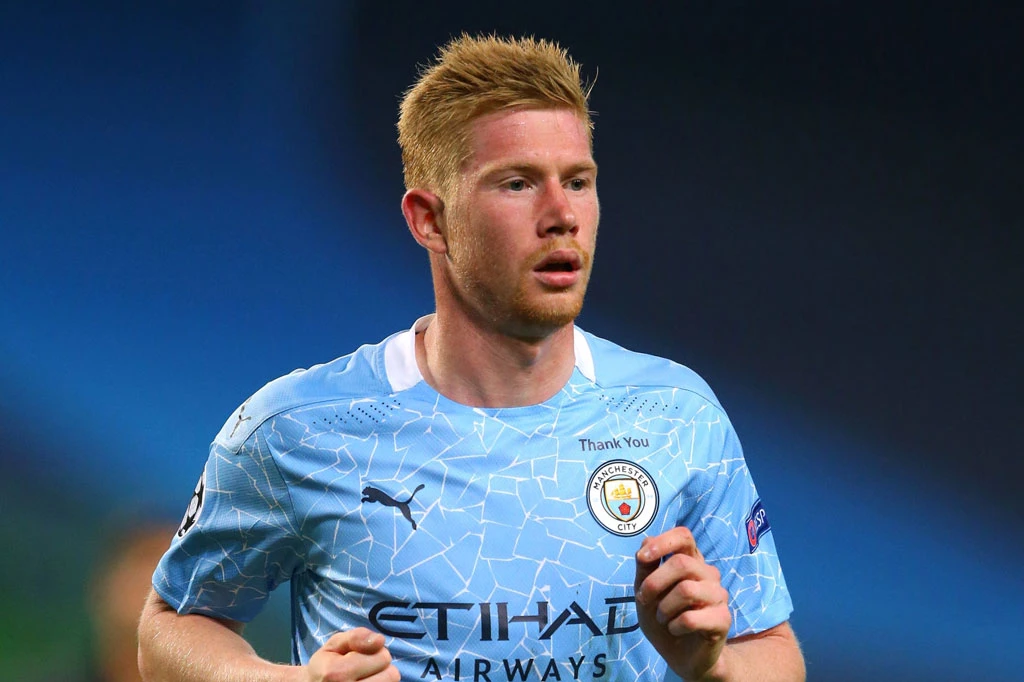 Tiền vệ: Kevin De Bruyne.