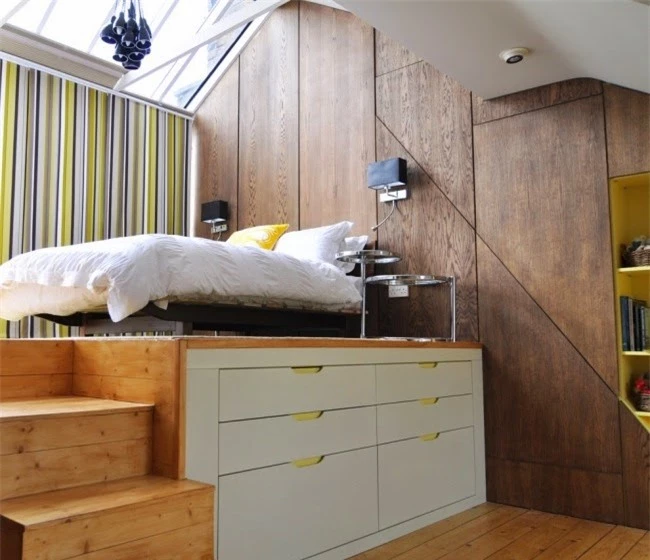 Giải pháp cho không gian chật hẹp: Thiết kế nội thất đa chức năng giúp tiết kiệm diện tích vô cùng sáng tạo - Ảnh 11.