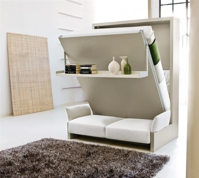 Giải pháp cho không gian chật hẹp: Thiết kế nội thất đa chức năng giúp tiết kiệm diện tích vô cùng sáng tạo - Ảnh 7.
