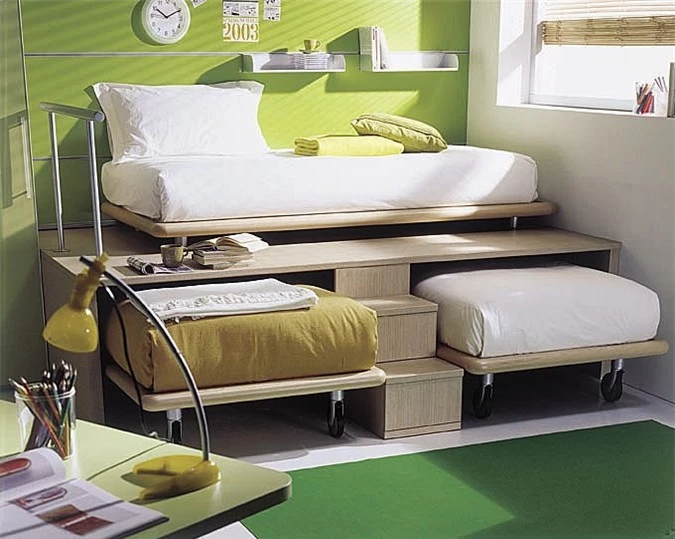 Giải pháp cho không gian chật hẹp: Thiết kế nội thất đa chức năng giúp tiết kiệm diện tích vô cùng sáng tạo - Ảnh 10.