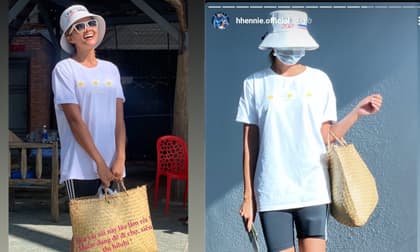 Ngoài dép tổ ong, H'Hen Niê còn có 1 chiếc túi yêu thích, giá cực rẻ mà 'đựng được cả thế giới'