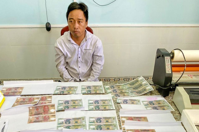 Phát hiện "xưởng" sản xuất tiền giả ở Cần Thơ