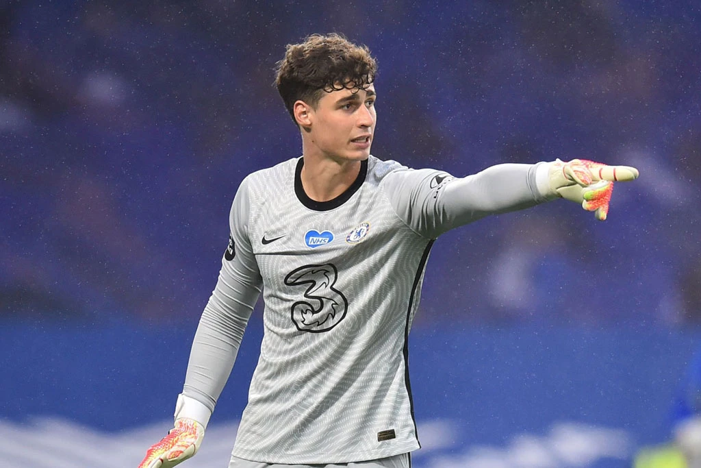 =3. Kepa Arrizabalaga (mức lương: 150.000 bảng/tuần).