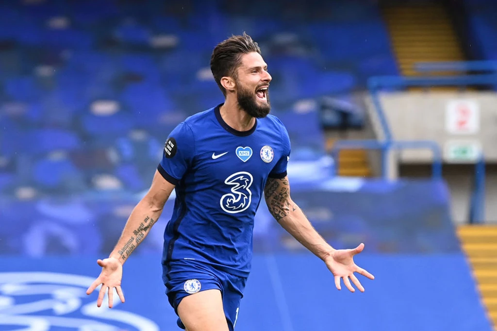 =7. Olivier Giroud (mức lương: 110.000 bảng/tuần).