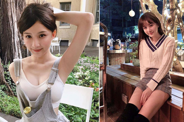 'Nữ thần mặt mộc' Đài Loan gây 'sốt' với gương mặt học sinh, thân hình phụ huynh