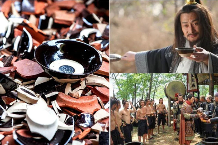 Bí mật đằng sau hành động uống rượu đập bát của cổ nhân Trung Hoa