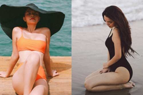 Phạm Quỳnh Anh diện bikini khoe body "bỏng mắt"