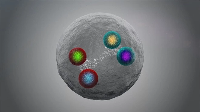 Lần đầu tiên phát hiện hạt 4 quark lạ - 1