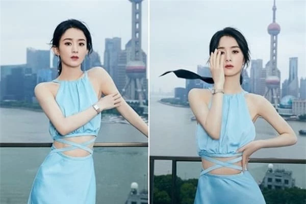 Sao nữ siêu gầy: Angelababy giẫm lên trứng, Dương Mịch chạm tay vào rốn 'cạnh tranh' với mỹ nhân 10x 3