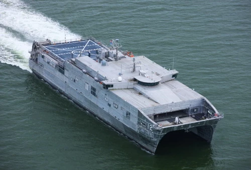 Hải quân Mỹ đã nhận được tàu EPF thứ 12. Ảnh: TsAMTO.