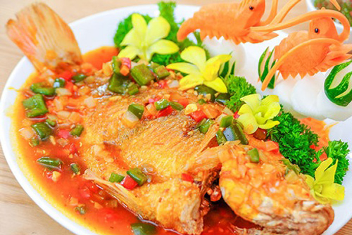 Cá diêu hồng hấp dầu hào đậm đà, hao cơm