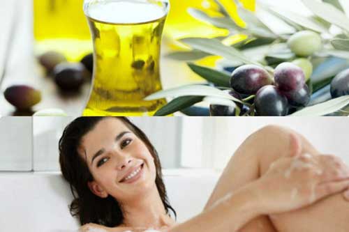 Làn da sáng "bật tông" nhanh chóng chỉ với 1 thìa dầu oliu tắm mỗi ngày