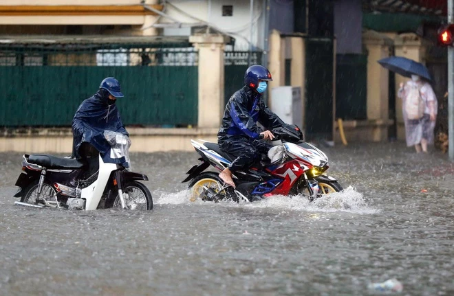 Miền Bắc mưa to hai ngày đầu tuần, nguy cơ ngập úng cao. Ảnh minh họa: Zing.