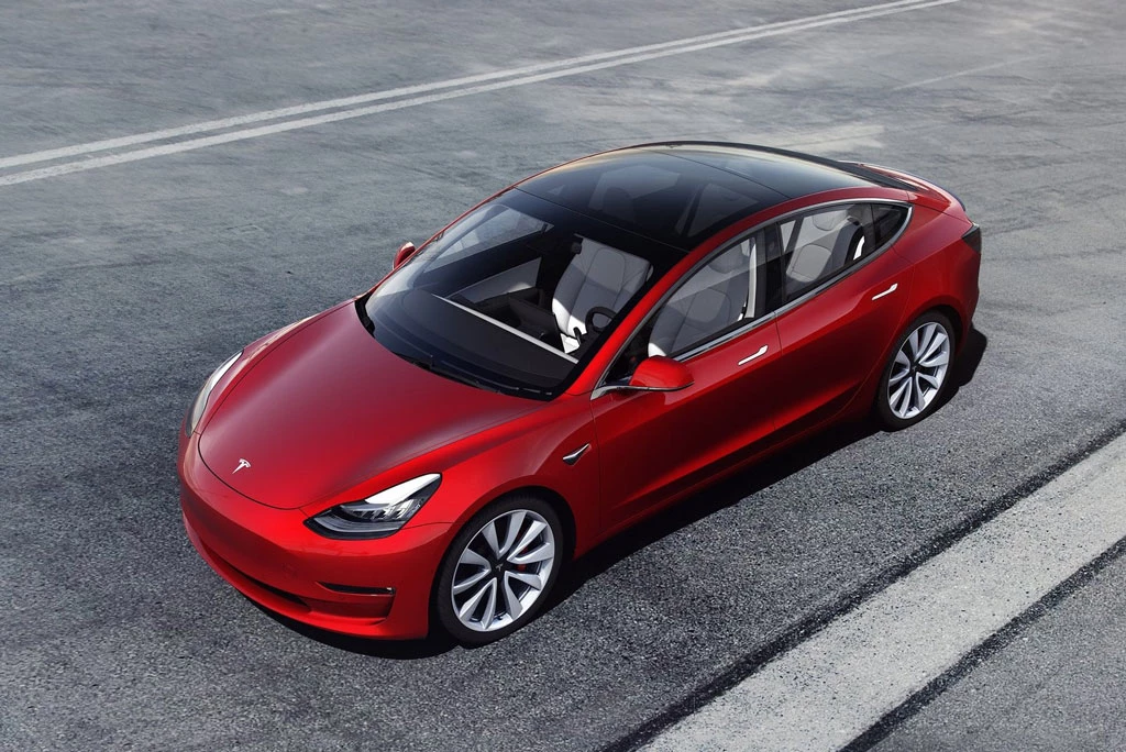 1. Tesla Model 3.