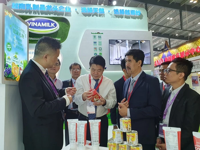 Sản phẩm của Vinamilk tạo được ấn tượng tốt với các đối tác phân phối tại Trung Quốc khi ra mắt hồi tháng 09/2019.