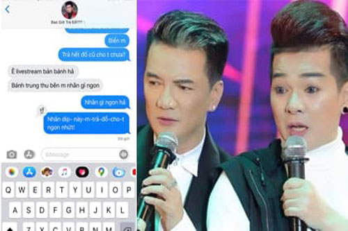 Đoạn tin nhắn Đàm Vĩnh Hưng đòi 'con nợ' Vũ Hà trả đồ khiến fan cười xỉu