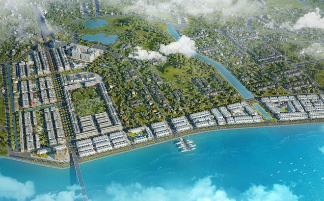 Phối cảnh dự án Khu đô thị Hà Khánh (Quảng Ninh)