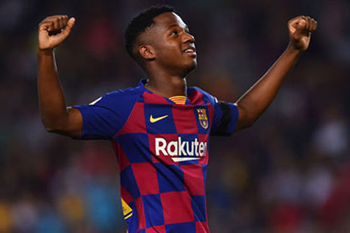 Ansu Fati có điều khoản hợp đồng lạ lùng với Barca