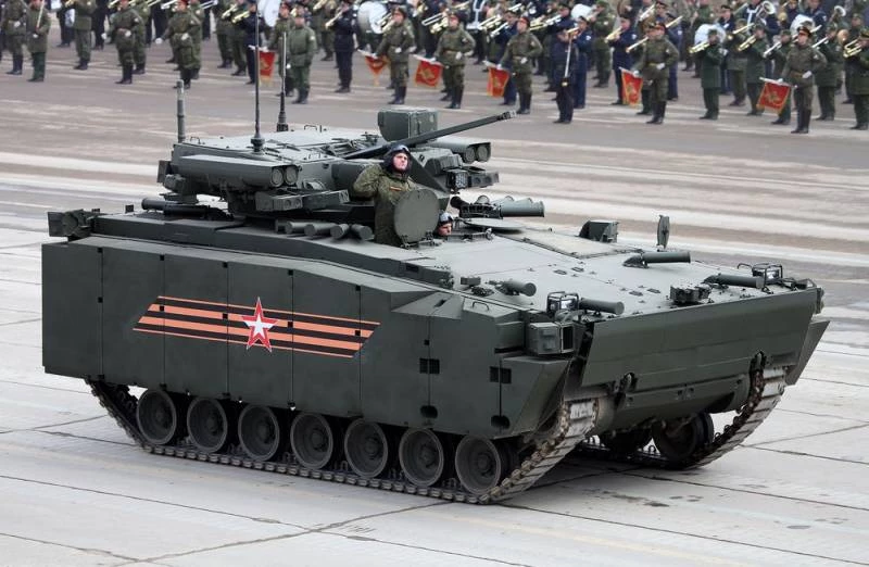 Nga tuyên bố tạm ngừng phát triển xe thiết giáp Kurganets-25. Ảnh: Forbes.