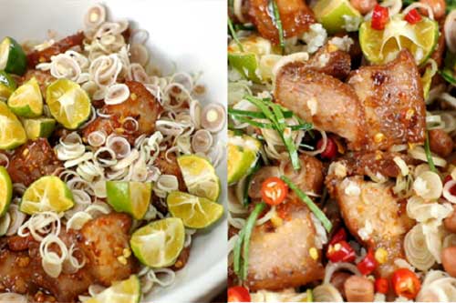 Mát trời, đổi món với thịt ba chỉ lắc sả quất hấp dẫn, cả nhà thích mê