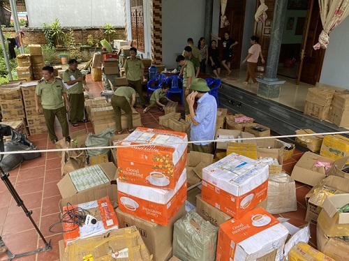 Hà Giang: Thu giữ 20.000 mỹ phẩm nước ngoài không hóa đơn, chứng từ 