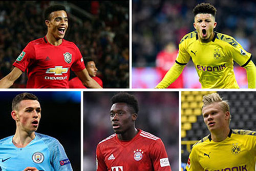 10 ngôi sao U20 xuất sắc nhất thế giới