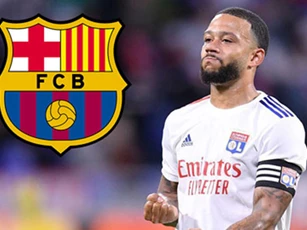 Barca đạt thỏa thuận cá nhân với Depay