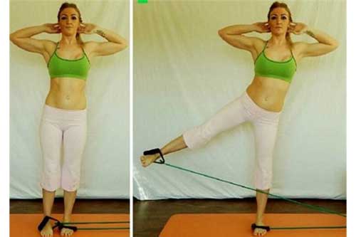 Eo thon, mông tròn, đùi săn chắc với 7 bài tập kéo dây