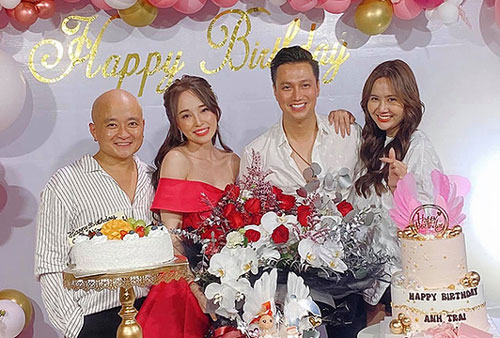 Việt Anh và Quỳnh Nga làm sinh nhật chung