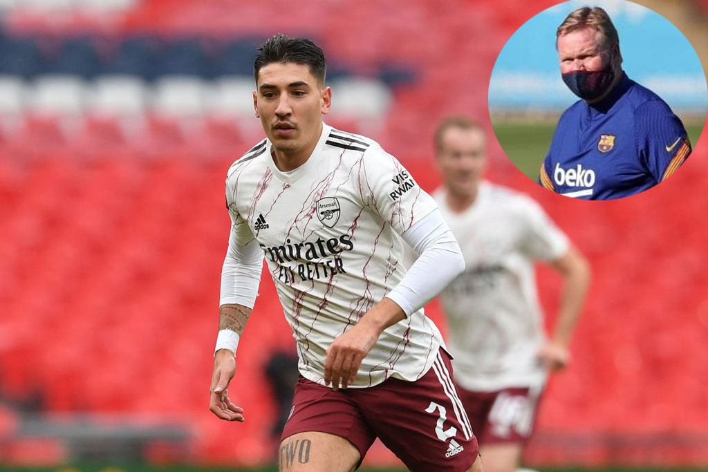 CHUYỂN NHƯỢNG Barca: Koeman muốn mua Bellerin, Lyon định giá bán Depay