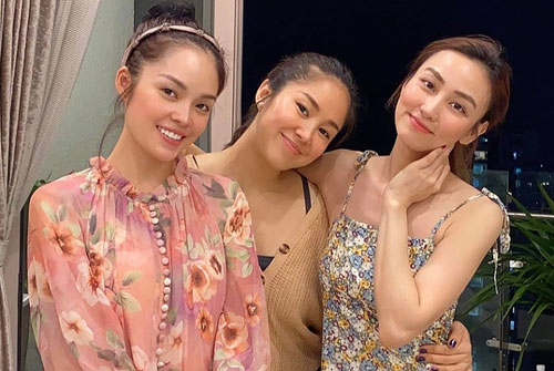 Tình bạn hiếm có của Lê Phương, Ngân Khánh, Dương Cẩm Lynh