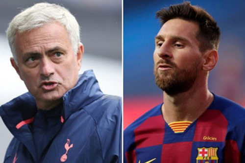 Mourinho châm biếm chuyện Man City định chiêu mộ Messi
